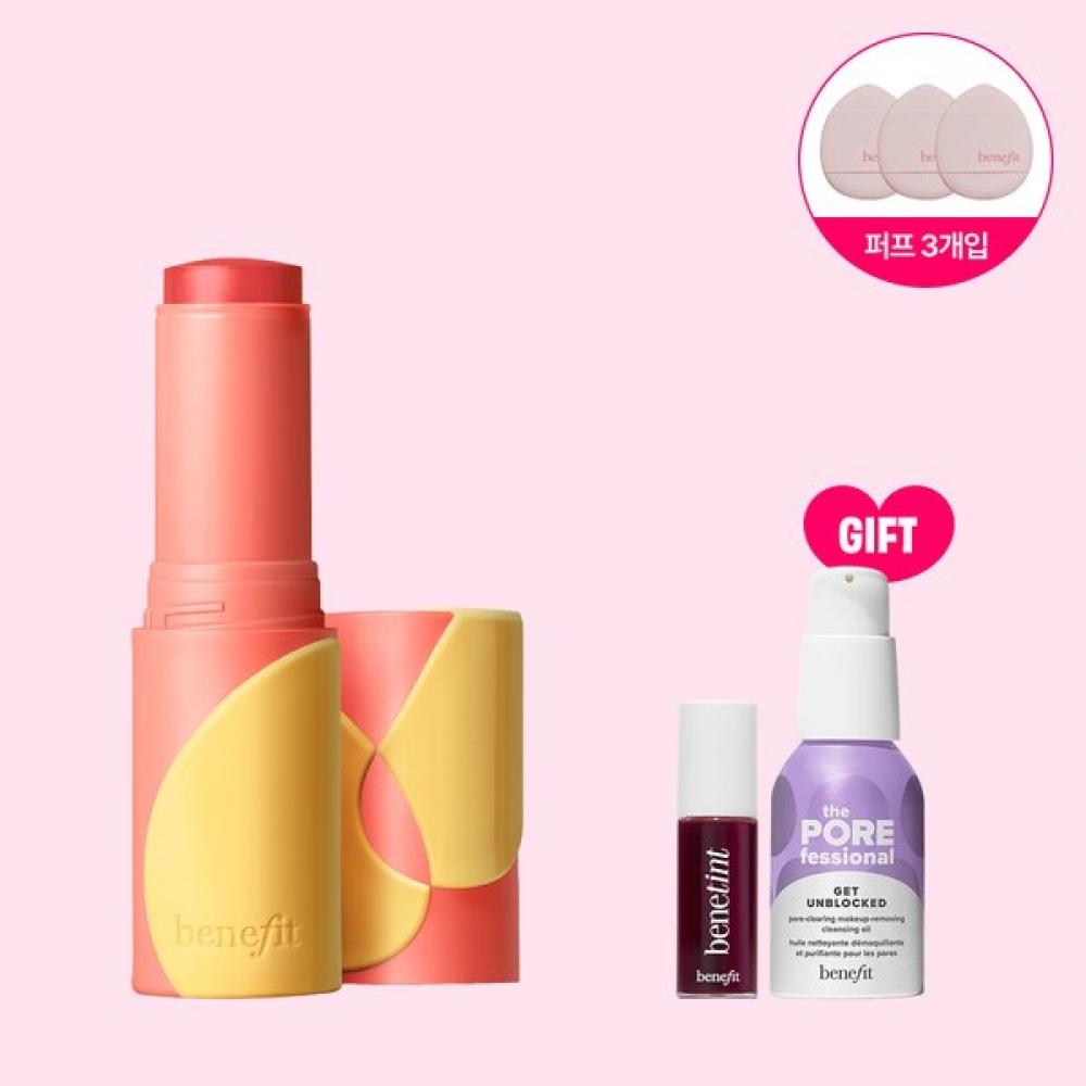Benefit New Juice Stick Dewy Gel Blush +tint Pore Deluxe 2types Grip Talk jams