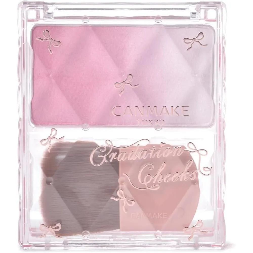 CANMAKE Gradient Cheek Blusher Highlighter Shadow 5.2g 01 Berry Yogurt