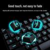 Gaming Style USB Keyboard and Mouse Set with Backlit Mechanical Feel for Desktop and Laptop