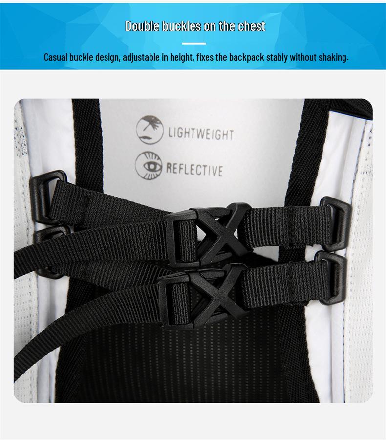 12L Lightweight Multifunctional Backpack for Sports, Cycling, Marathon & Hiking with Hydration Pack