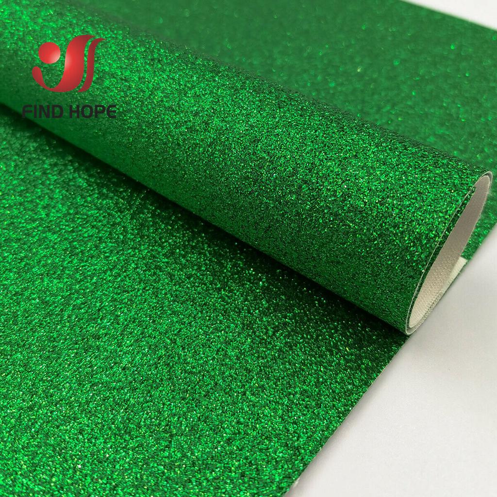 Fine Glitter Fabric Roll iridescent Sparkle Faux Leather Craft Material Bows Bag Decor DIY Sewing Making Sheets