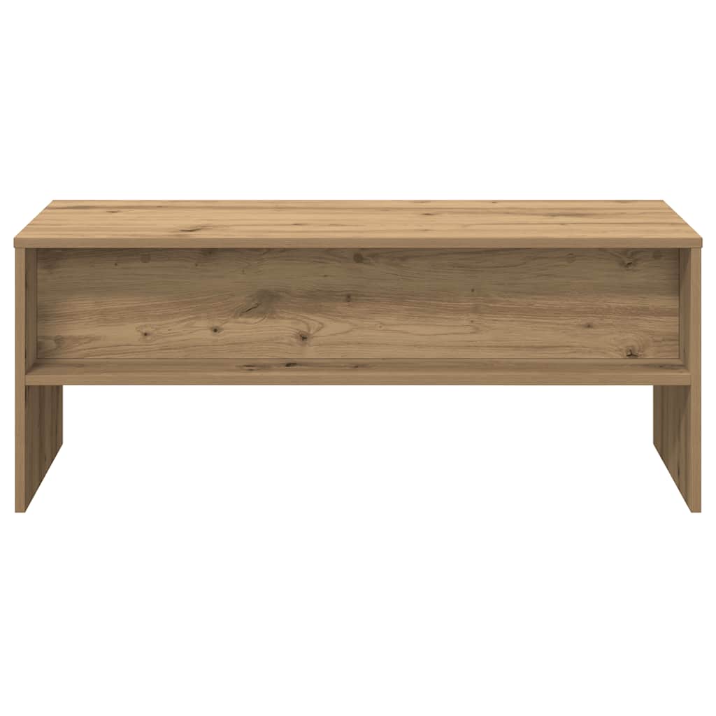 Niedriger Tisch mit offenem Stauraum für Fernsehen, Beistellschrank für das Wohnzimmer 100x40x40 cm