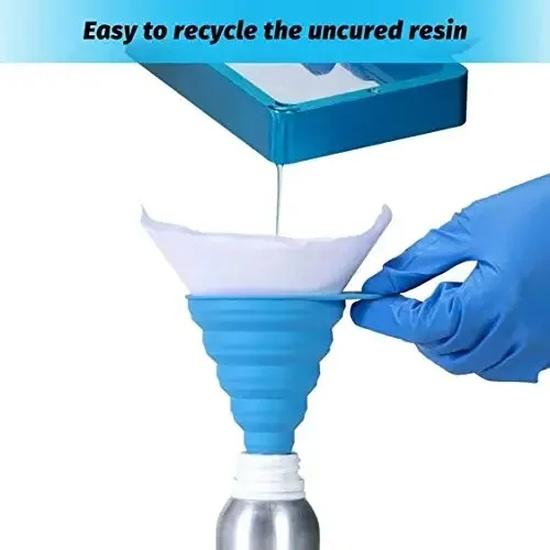 300pcs Car Disposable Paper Filter 190 Mesh Purifying Straining Cup Paint Spray Mesh Conical Nylon Micron Paper Funnel Tools