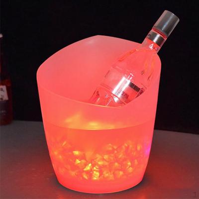 Seau à Glace LED Changeant de Couleur pour Champagne Boissons