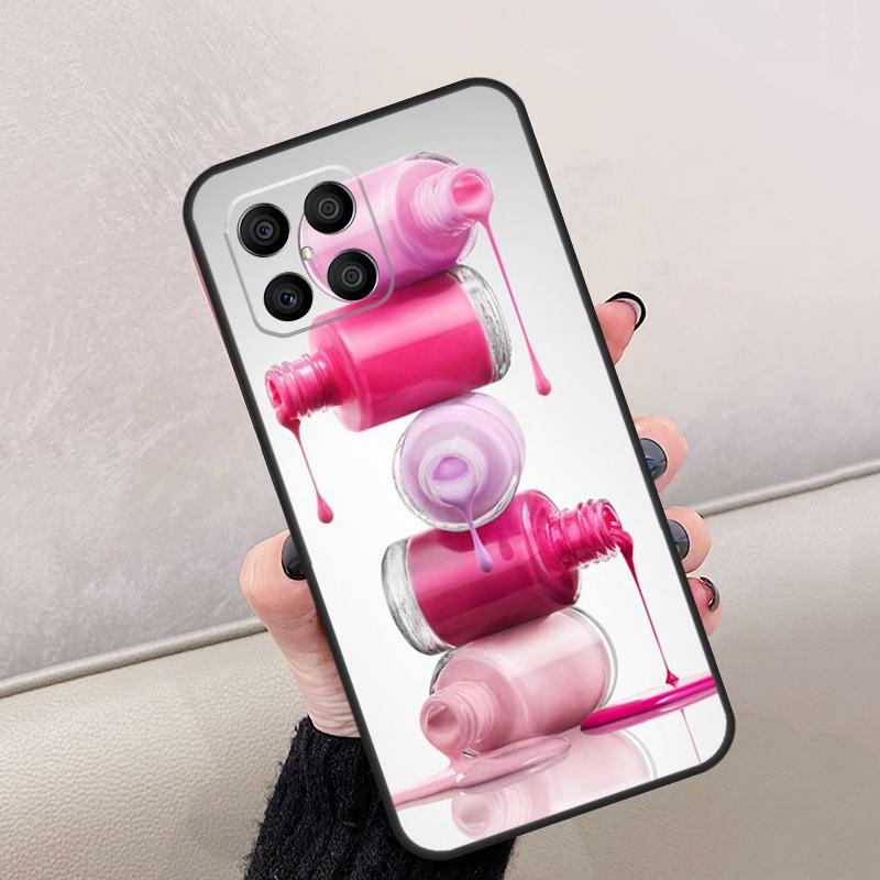 Beautiful Nail Polish Enamel Color For Honor Magic 8 Pro 6 7 Lite Case For Honor Win RT 400 200 50 70 90 X8c X8b X9a X9b X9c X9d