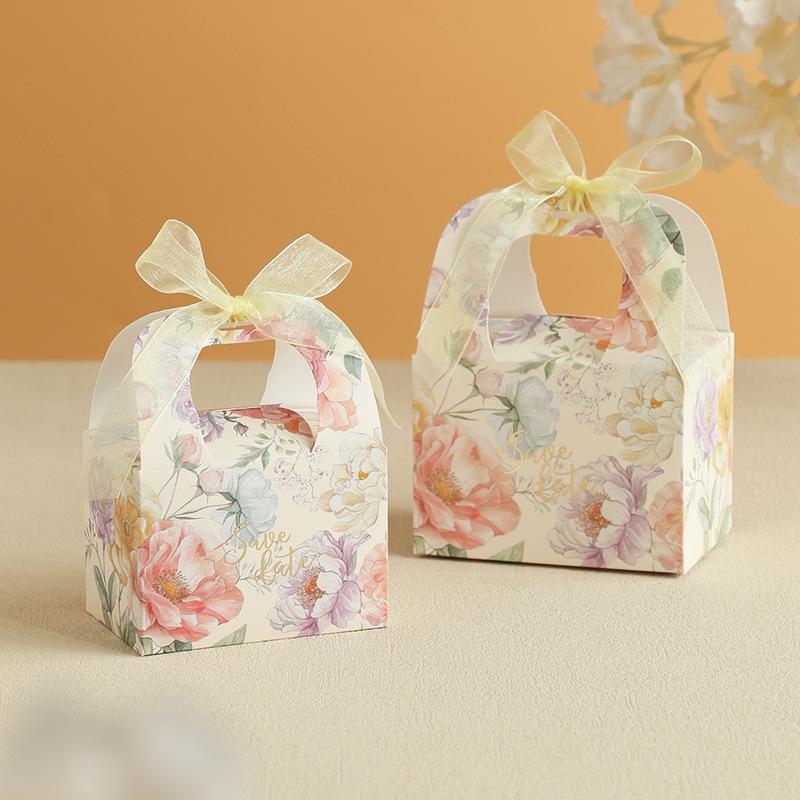 Elegant 2026 Fresh Style Wedding Candy Gift Box Small
