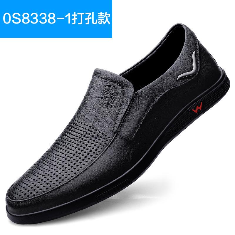 Fashion High Quality Men's Business Casual Leather Shoes Breathable Comfortable Shoes Popular Classic Dress Shoes Men Zapatos De Hombre