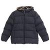 MONCLER 46323 Hoodie Down Jacket 0 Charcoal grayUsed