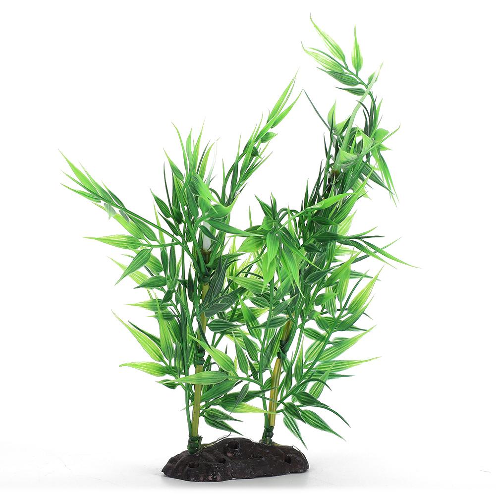 Aquatic Artificial Water Plant Grass Underwater Fake Fish Tank Plant Aquarium DecorationSmall