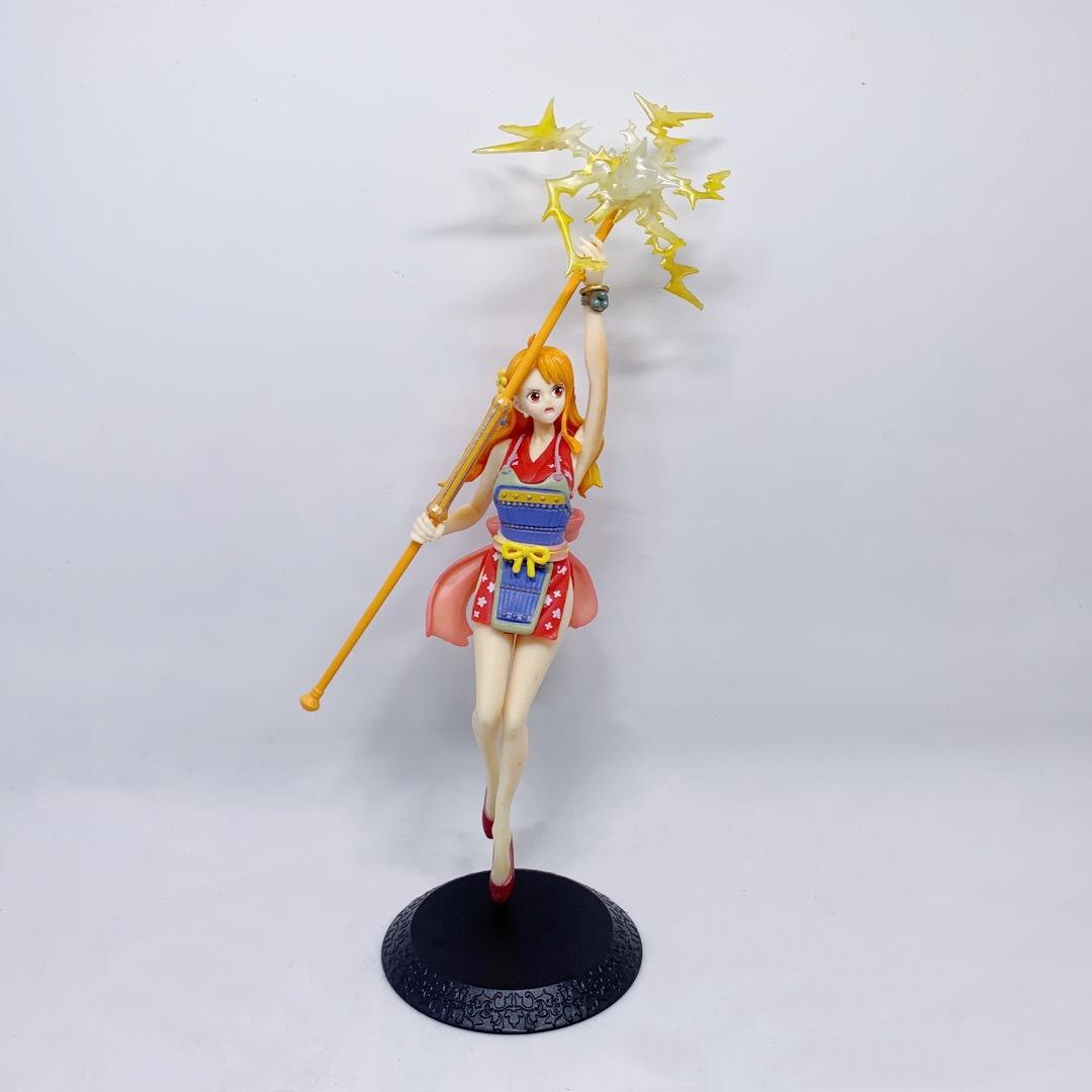 ONE PIECE Hundred Views, Nami, Weather Stick, Quarrel, Sauron, Doll, Model, Ornament, Boxed Figure