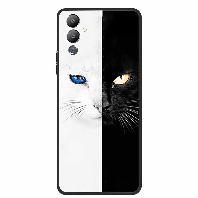 For Tecno Pova Neo 2 Cases Cat Lovely Soft TPU Silicone Phone Cases For Tecno Pova Neo2 LG6n Covers 2022 Black Edge Para Fundas