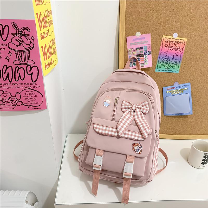 Schoolbag Schoolbag Girls Primary School Students Cute Junior High School Students High School Students Backpack 1011 New Mori Girls Backpack