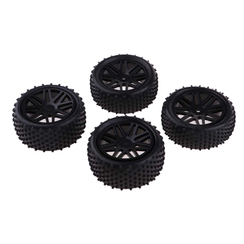 4 unidades RC Car 1//10 ruedas /& neumáticos para HSP Redcat hpi rc4wd axial