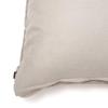 Francfranc Fur Cushion Cover, 60cm X 60cm, Beige (G-097) - Simple, Solid Color, Perfect for Interior Redecoration