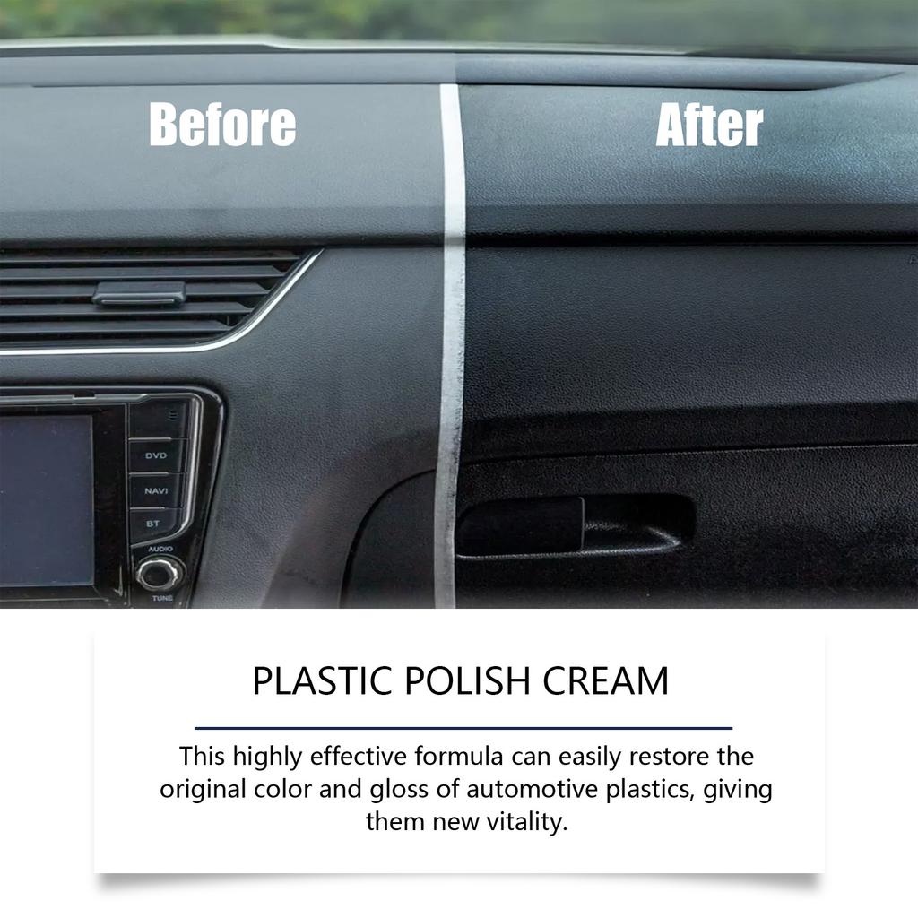 Automobile Plastic Care Paste Polishing, Brightening, Cleaning, Refurbishing, Crystal Coating Plastic Maintenance And Polishing Paste.