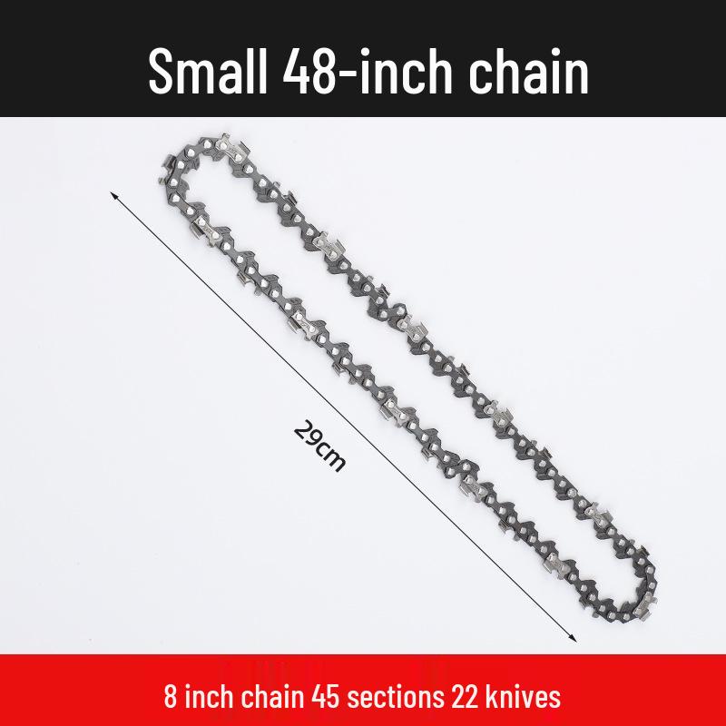 Universal Chainsaw Guide Bar & Chain: 4" & 16" for Gasoline & Lithium Electric Saws