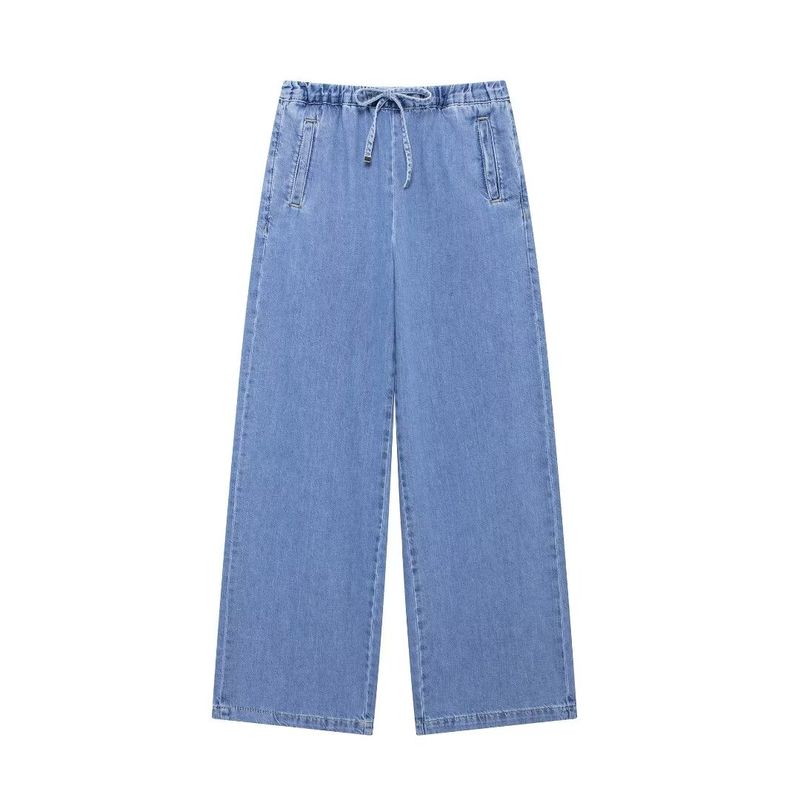Kaslead New Arrival Women's Clothing Fashion Style Fashion Denim Shirt Casual Pants 1889160 1889159