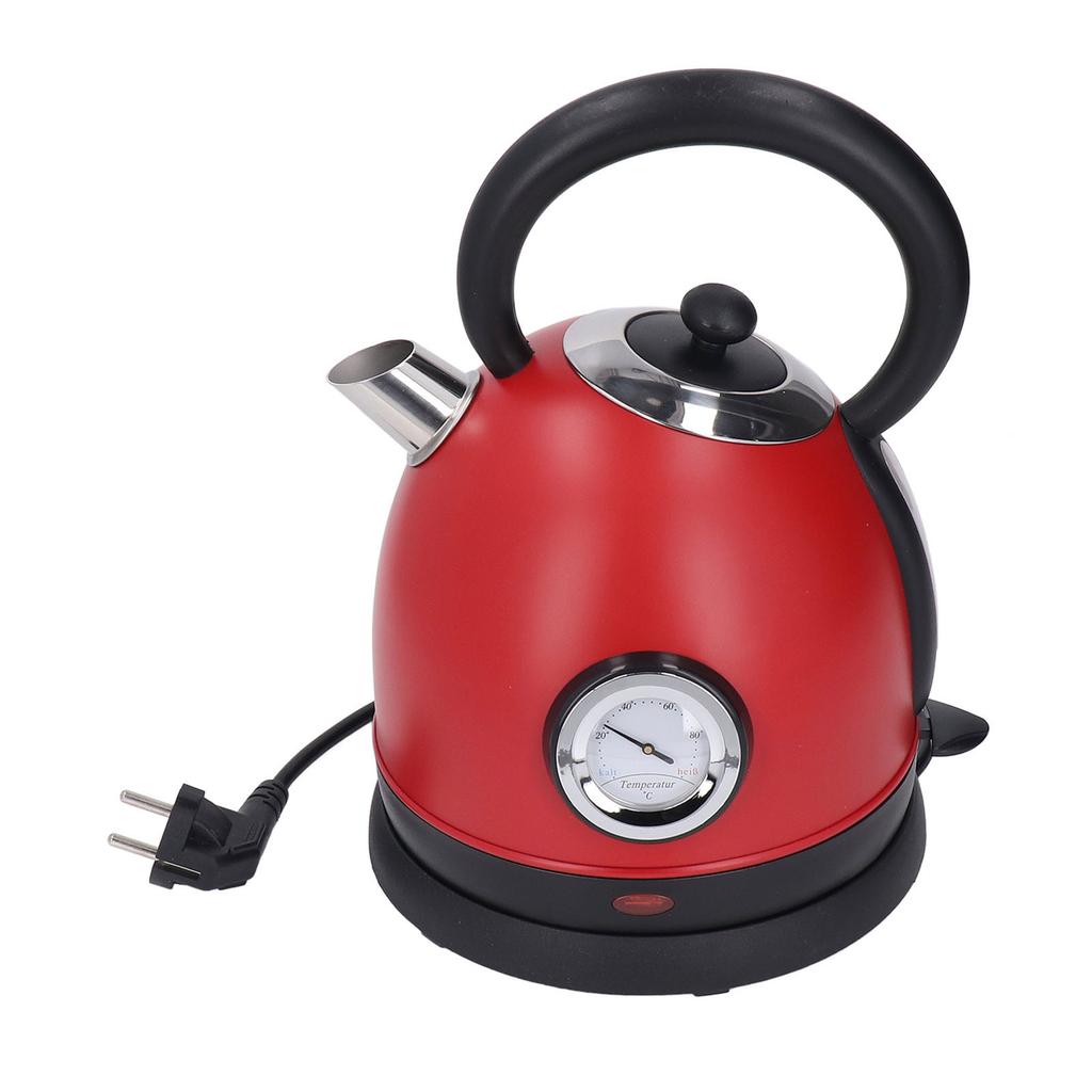 Sphere Electric Water Kettle With Thermometer Small Easy Handle Boiling Teakettle