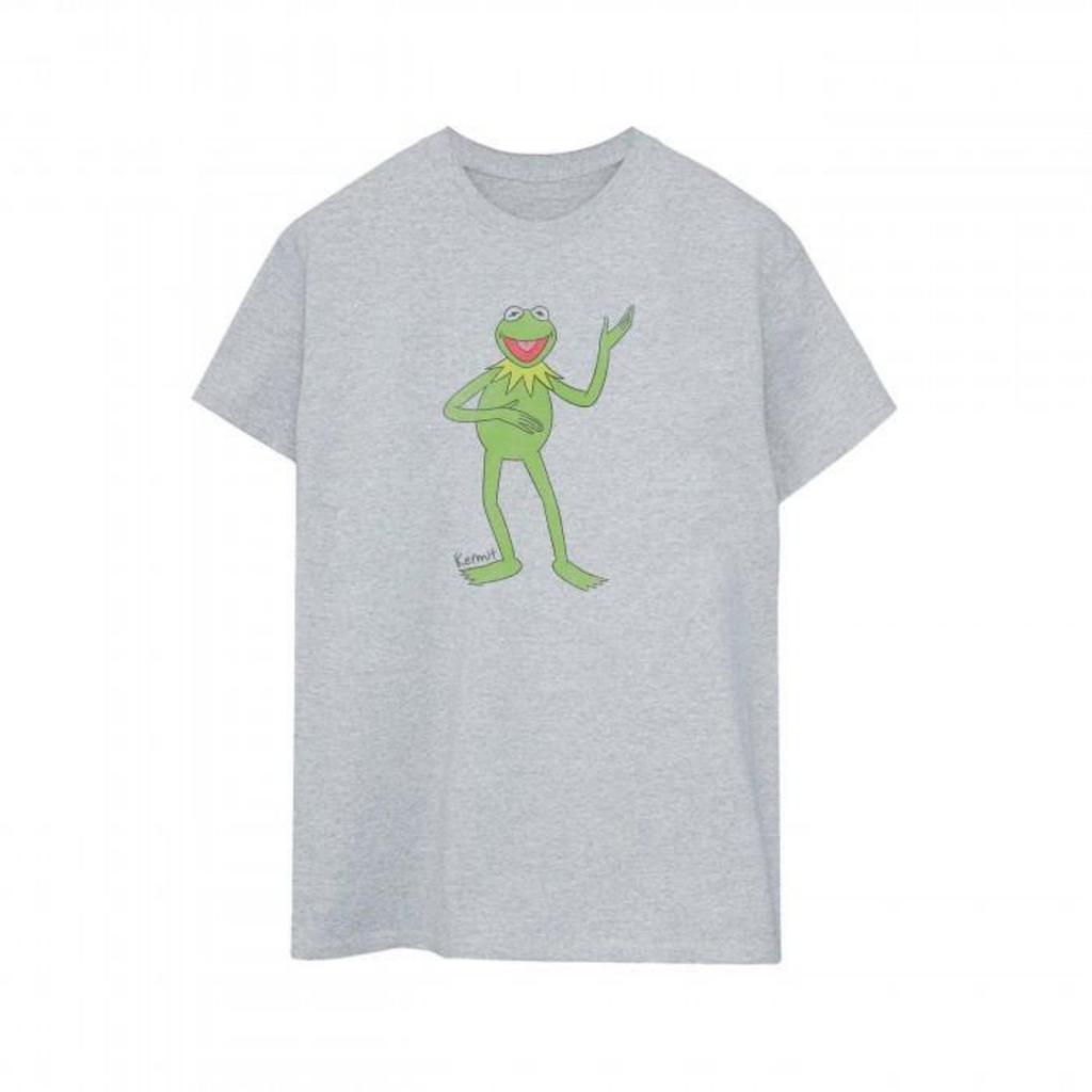 The Muppets Mens Classic Kermit Heather T-Shirt