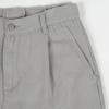 Weekhour One Tuck Banding Wide Cotton Pants Gray