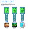 PH Meter TDS Meter 8 in 1 Digital Water Tester Pool Salt Tester Salinity, PH, TDS, EC, ORP, H2 and TDS Meter, PH Meter for Water with LCD Backlit