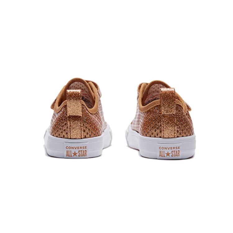 Converse Chuck Taylor All Star Pacific Lights Low Top Toddler Shoes Copper Infant And Toddler 764279C