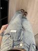 Y2k Harajuku Vintage Baggy Blue Jeans Women Retro Nail Drill Design High Waist Denim Trousers Korean Fashion 90s Aesthetic Wide Pants Streetwear