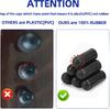 Rubber Vacuum Caps Plug Kit, 102 PCS Assorted Vacuum Plugs Hose End Caps Assortment Kit For Carburetor, Manifold, Automotive 3/16'' 5/16" 7/32" 1/4"