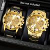 A Set Of Retro Watch Sets 2 Men'S Quartz Watch Sets, Casual Watches