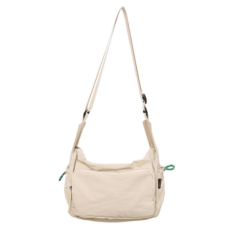 Crossbody bag men's trendy brand college student couple casual mailman bag women's large-capacity simple sports crossbody bag