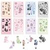 8 Kawaii Salt Sweet Girl Stickers Waterproof Diary Hand Account Stickers Gu Card Stickers DIY Decorative Stickers Ins Stickers