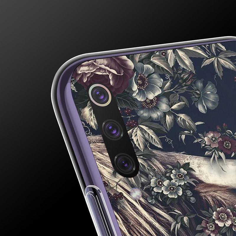 Flor Animal Tigre Para OPPO Reno7 SE 6 5 Z F 4G 5G Find X2 X3 Neo Lite Pro Plus Transparente Suave Funda de Teléfono Coque