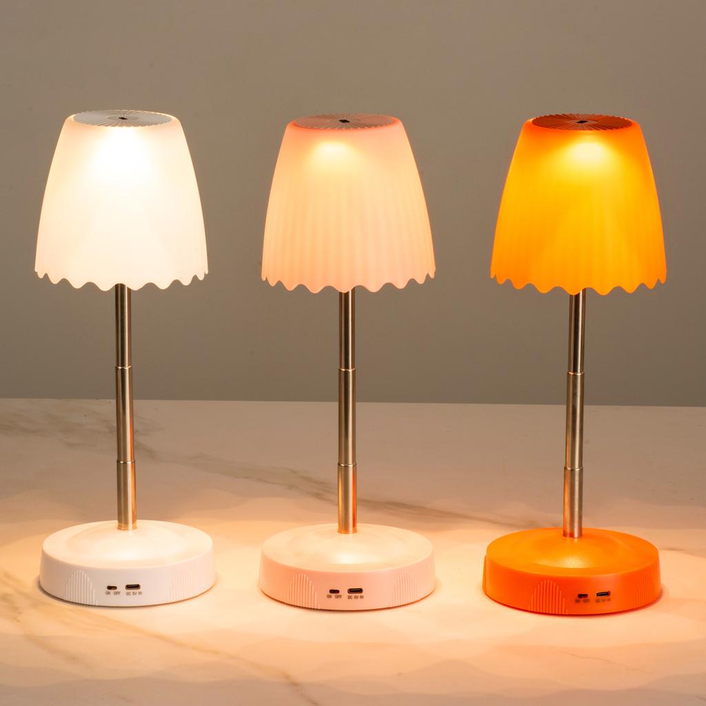 Modern Nordic-Inspired Table Lamp USB Charging Adjustable Brightness for Home Office Hotel Induction Desk Light