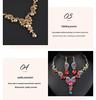 Elegant Bridal Necklace & Earring Set - High-End Wedding Accessories