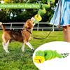 Haltbarkeit Hundespielzeug Interaktiv Quietschendes Seilspielzeug Kaubeständiges Hunde-Seilspielzeug für Große Mittel Kleine Hunde