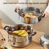 SUPOR Stainless Steel Double Layer Steamer Pot 26cm