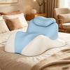 Foam Prone Pillow Pressure Relief Face Down Reading for Couples, Bed Blue Apricot