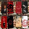 Coque de téléphone Rouge John The Mentalist Pour iPhone 15,14,13,12,11,Plus,Pro Max,XS,X,XR,SE,Mini,8,7 Housse Noire en Silicone Souple