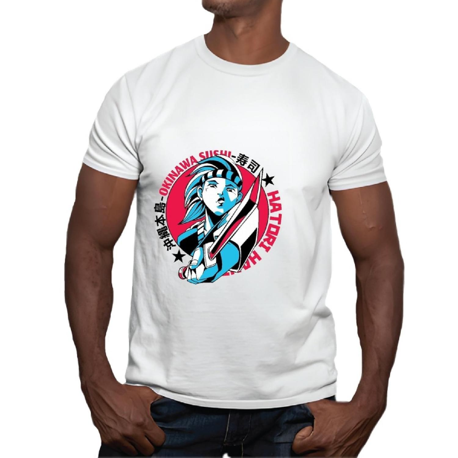 Anime Girl Gift Japanese Characters Illustration Gift for Anime Fans Men Women Gray Multicolor T shirt S