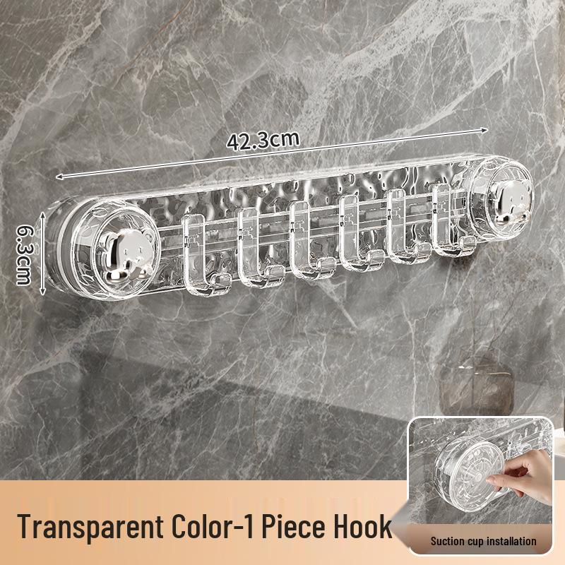 

Крючок для ванной на присоске, настенный, без сверления