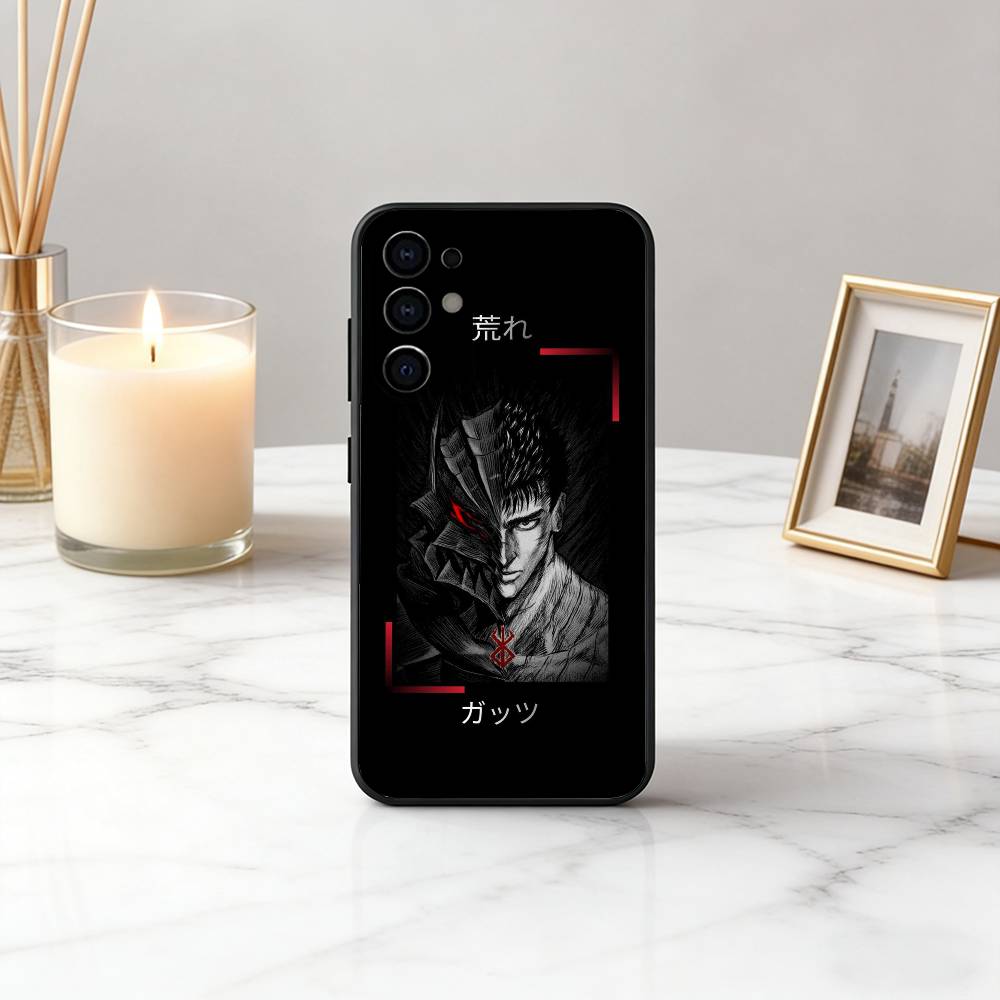 

Классический чехол для телефона B-Berserk BG G-Guts Черный Силиконовый Мягкий Для Samsung S25,S24,S21,S22,S23,S30,Ultra,S20,Plus,Fe,Lite Samsung S23ULTRA5G