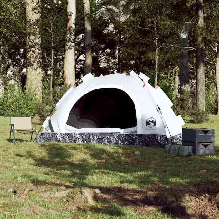 VidaXL Tente de camping 2 personnes tissu occultant libération rapide, tente, abri de camping, abri de jardin, tente de 4004164
