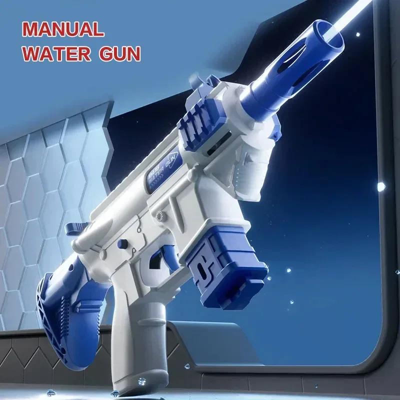 M416 Water Gun Shooting Toy Summer M416 Water Gun Battle Beach Outdoor Entertainment Children's and Adult Toys