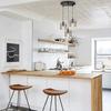 Tm-Ecommerce Vintage Hanging Lamp 3 Light Points E27