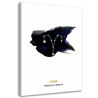 Canvas Print, Zodiac Sign - Aries