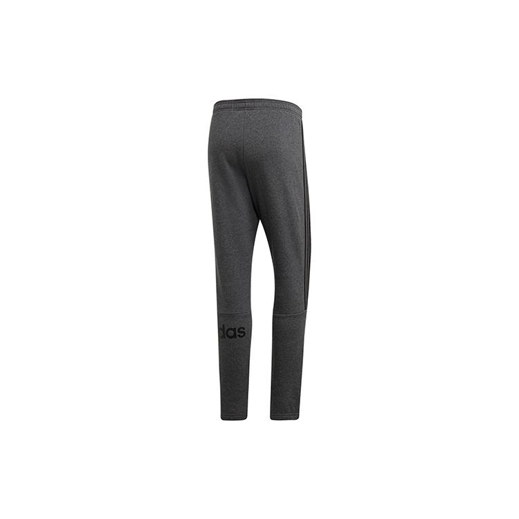 adidas Knitted Sweatpants Men's Gray Moderate Straight Fit Pants EI9006