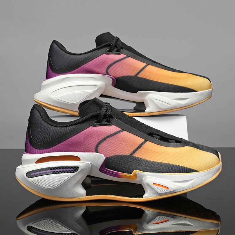 Jueying 3 Flat Replacement High Rebound Racing Shoes Men and Women Couples Lightweight Shock-absorbing Sports Shoes Trendy Men's Shoes