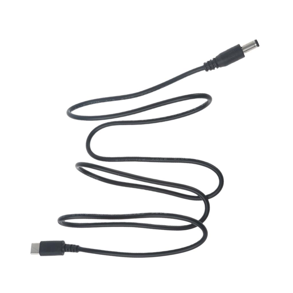 USB C auf DC5.5x2.1mm Stromkabel unterstützt 5V3A USB C Stecker auf DC5521 Stecker Ladekabel für Router Kameras
