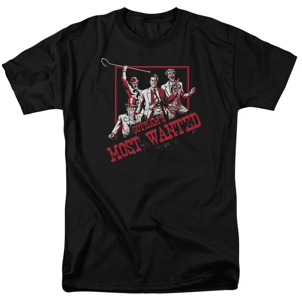 Batman  Gotham s Most Wanted  T-Shirt - Regular or Sleeveless - to 6X 4XL