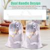 6Pcs Mesh Laundry Bags Portables Large 75L Drawstring Washing Net Bags with Handle for Home Dorm Travel and Laundry Use 60x90cm